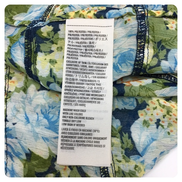 ABERCROMBIE & FITCH floral layered top - Picture 5 of 7